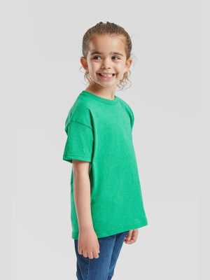 Fruit Of The Loom Valueweight Open End 165 Regular Fit Tee Kids - Image 49