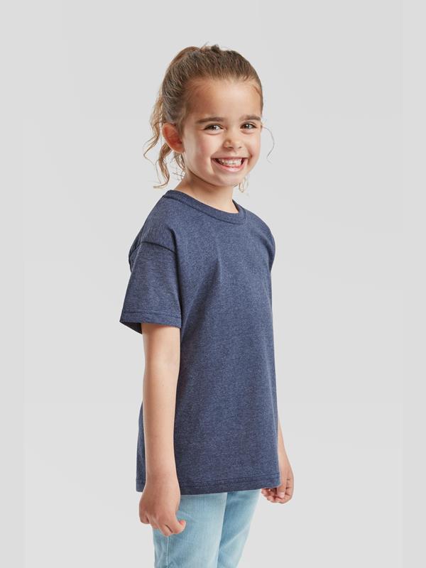 Fruit Of The Loom Valueweight Open End 165 Regular Fit Tee Kids