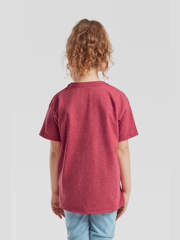 Fruit Of The Loom Valueweight Open End 165 Regular Fit Tee Kids