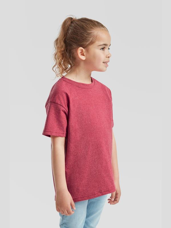 Fruit Of The Loom Valueweight Open End 165 Regular Fit Tee Kids