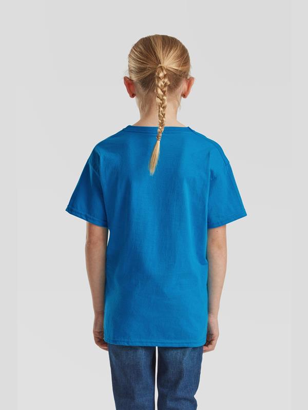 Fruit Of The Loom Valueweight Open End 165 Regular Fit Tee Kids