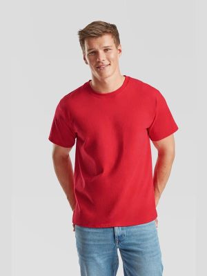 Fruit Of The Loom Valueweight Open End 165 Regular Fit Tee Adult - Image 161