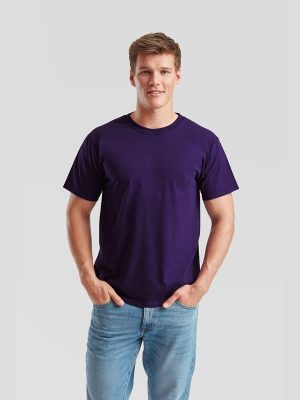 Fruit Of The Loom Valueweight Open End 165 Regular Fit Tee Adult - Image 155