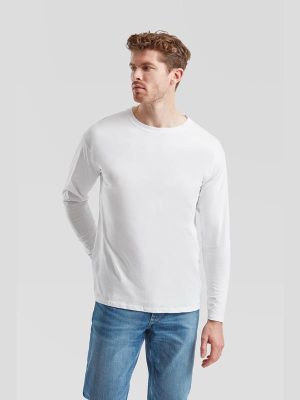 Fruit Of The Loom Valueweight Open End 165 Regular Fit LS Tee Adult - Image 47