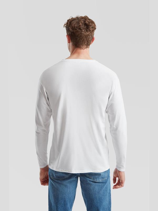 Fruit Of The Loom Valueweight Open End 165 Regular Fit LS Tee Adult