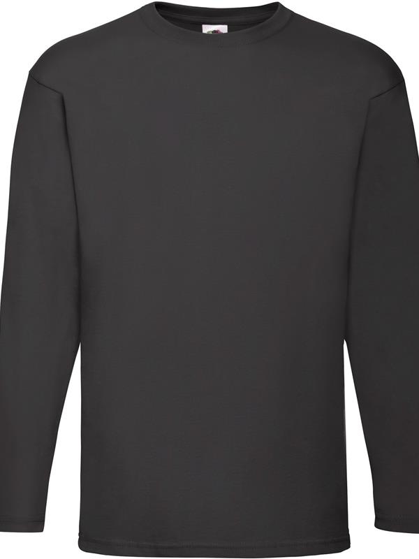 Fruit Of The Loom Valueweight Open End 165 Regular Fit LS Tee Adult