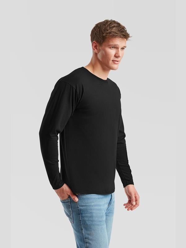 Fruit Of The Loom Valueweight Open End 165 Regular Fit LS Tee Adult