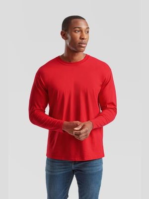 Fruit Of The Loom Valueweight Open End 165 Regular Fit LS Tee Adult - Image 35