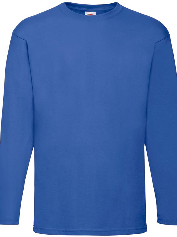 Fruit Of The Loom Valueweight Open End 165 Regular Fit LS Tee Adult