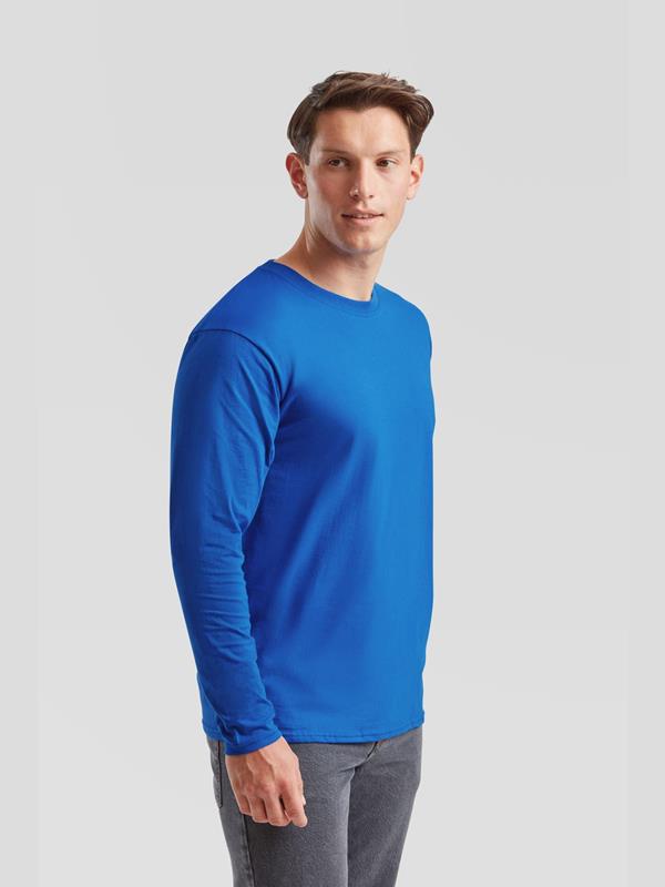 Fruit Of The Loom Valueweight Open End 165 Regular Fit LS Tee Adult
