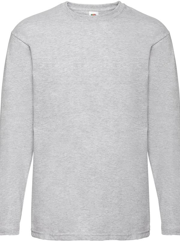 Fruit Of The Loom Valueweight Open End 165 Regular Fit LS Tee Adult