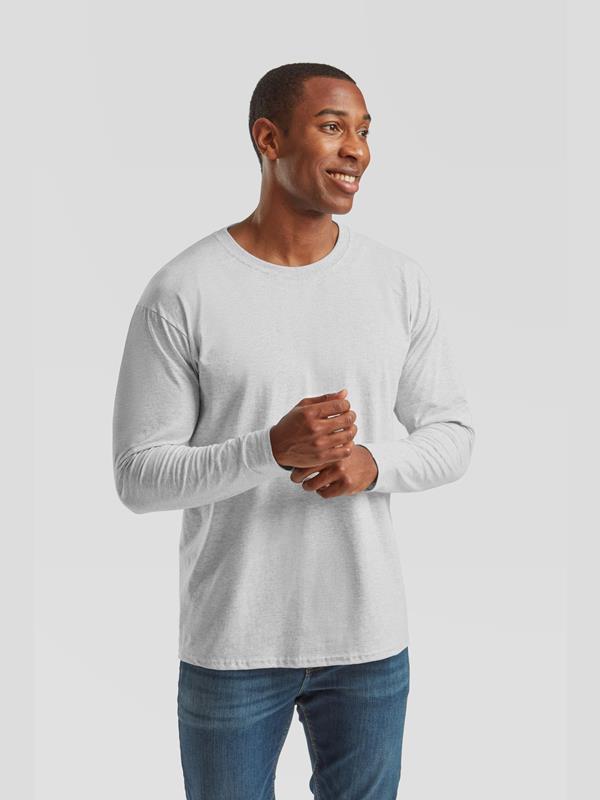 Fruit Of The Loom Valueweight Open End 165 Regular Fit LS Tee Adult
