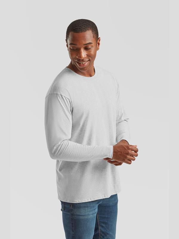Fruit Of The Loom Valueweight Open End 165 Regular Fit LS Tee Adult