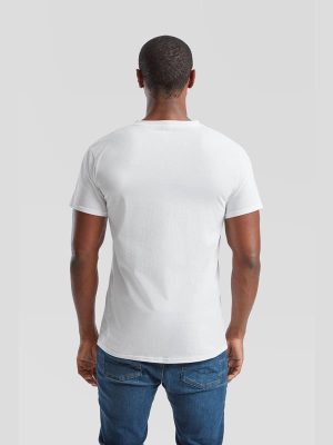 Fruit Of The Loom Valueweight Open End 165 Regular Fit V Neck Tee Adult - Image 42