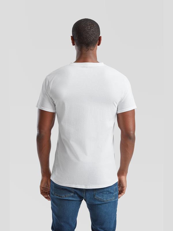 Fruit Of The Loom Valueweight Open End 165 Regular Fit V Neck Tee Adult