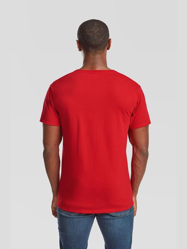 Fruit Of The Loom Valueweight Open End 165 Regular Fit V Neck Tee Adult