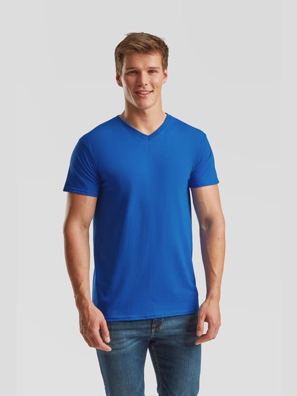 Fruit Of The Loom Valueweight Open End 165 Regular Fit V Neck Tee Adult