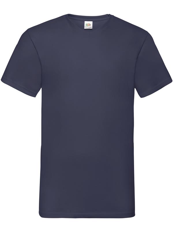 Fruit Of The Loom Valueweight Open End 165 Regular Fit V Neck Tee Adult