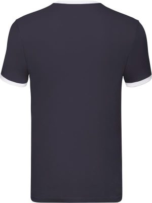 Fruit Of The Loom Valueweight Open End 165 Regular Fit Ringer Tee Adult - Image 9