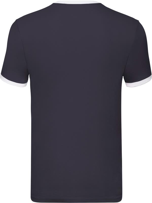 Fruit Of The Loom Valueweight Open End 165 Regular Fit Ringer Tee Adult