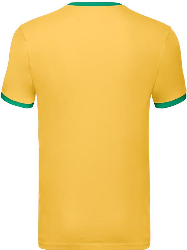 Fruit Of The Loom Valueweight Open End 165 Regular Fit Ringer Tee Adult