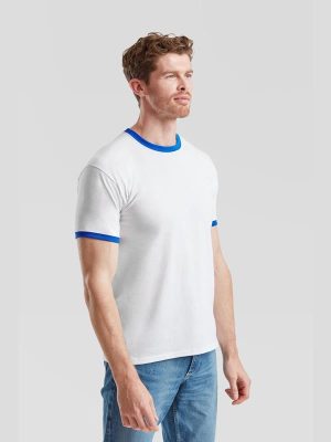 Fruit Of The Loom Valueweight Open End 165 Regular Fit Ringer Tee Adult - Image 55