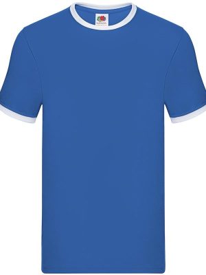 Fruit Of The Loom Valueweight Open End 165 Regular Fit Ringer Tee Adult - Image 20