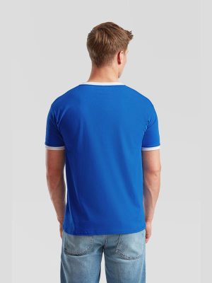 Fruit Of The Loom Valueweight Open End 165 Regular Fit Ringer Tee Adult - Image 24