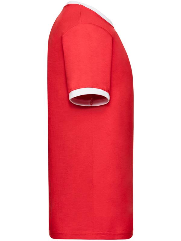 Fruit Of The Loom Valueweight Open End 165 Regular Fit Ringer Tee Adult