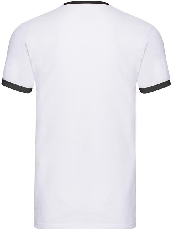 Fruit Of The Loom Valueweight Open End 165 Regular Fit Ringer Tee Adult