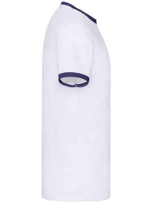 Fruit Of The Loom Valueweight Open End 165 Regular Fit Ringer Tee Adult - Image 40