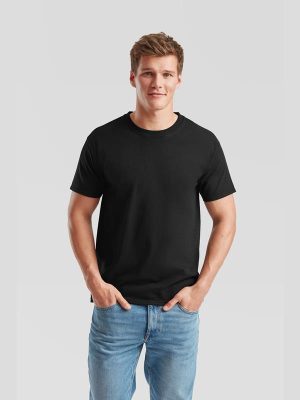 Fruit Of The Loom Heavy Open End 195 Regular Fit Tee Adult - Image 5