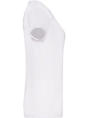 Fruit Of The Loom Valueweight Open End 165 Regular Fit V Neck Tee Ladies - Image 22