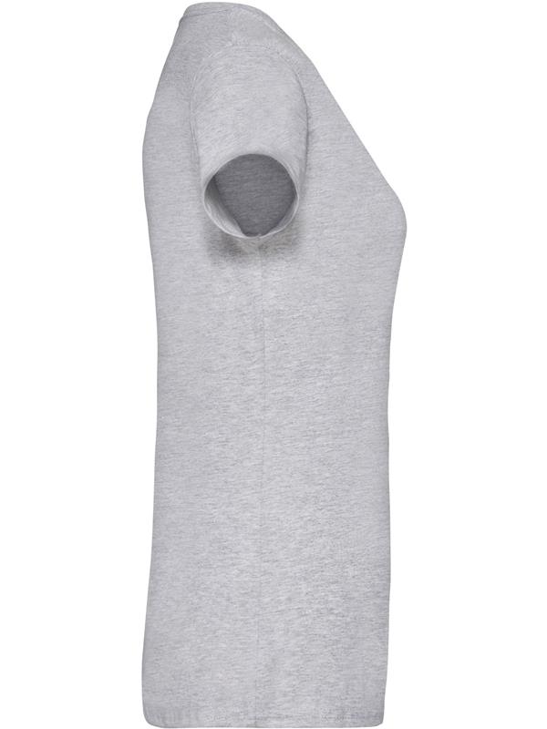 Fruit Of The Loom Valueweight Open End 165 Regular Fit V Neck Tee Ladies