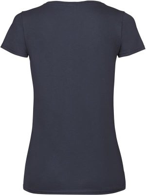 Fruit Of The Loom Valueweight Open End 165 Regular Fit V Neck Tee Ladies - Image 9