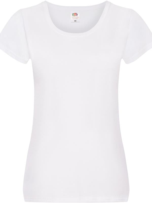 Fruit Of The Loom Original Open End 145 Regular Fit Tee Ladies