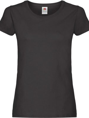 Fruit Of The Loom Original Open End 145 Regular Fit Tee Ladies - Image 2