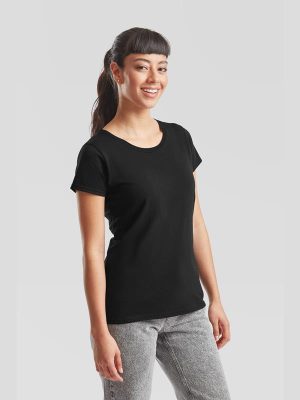 Fruit Of The Loom Original Open End 145 Regular Fit Tee Ladies - Image 7