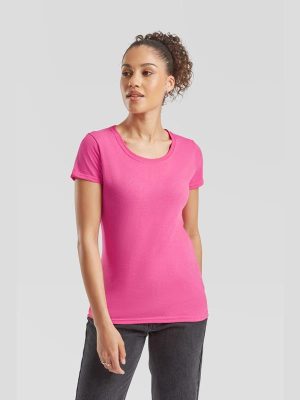 Fruit Of The Loom Original Open End 145 Regular Fit Tee Ladies - Image 11