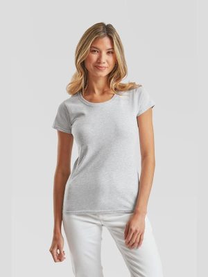 Fruit Of The Loom Original Open End 145 Regular Fit Tee Ladies - Image 17