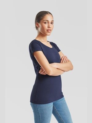 Fruit Of The Loom Iconic Premium Combed 195 Regular Fit Tee Ladies - Image 65