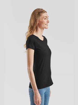 Fruit Of The Loom Iconic Premium Combed 195 Regular Fit Tee Ladies - Image 7