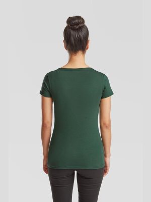 Fruit Of The Loom Iconic Premium Combed 195 Regular Fit Tee Ladies - Image 12