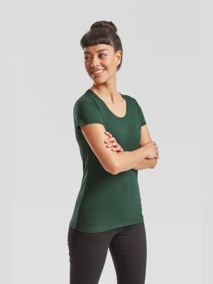 Fruit Of The Loom Iconic Premium Combed 195 Regular Fit Tee Ladies - Image 13