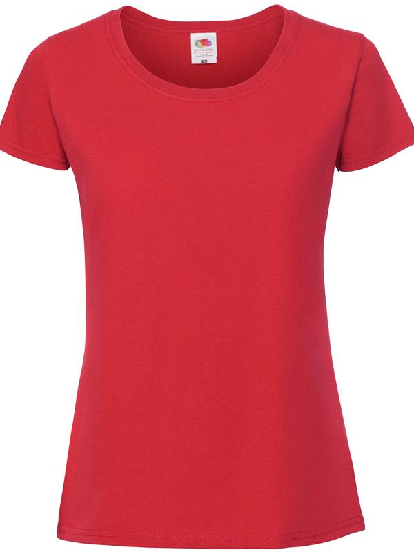 Fruit Of The Loom Iconic Premium Combed 195 Regular Fit Tee Ladies