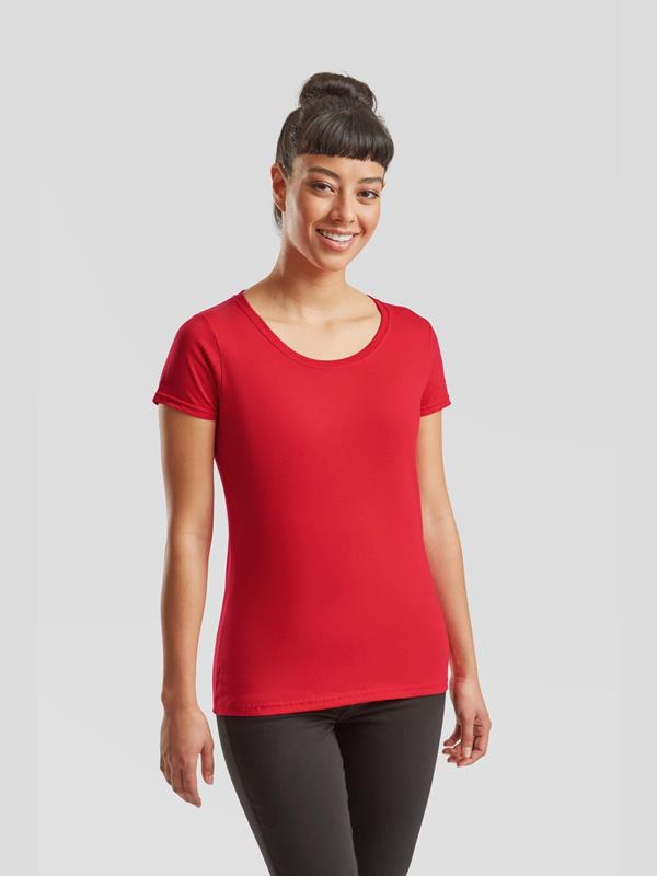 Fruit Of The Loom Iconic Premium Combed 195 Regular Fit Tee Ladies