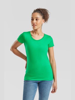 Fruit Of The Loom Iconic Premium Combed 195 Regular Fit Tee Ladies - Image 46