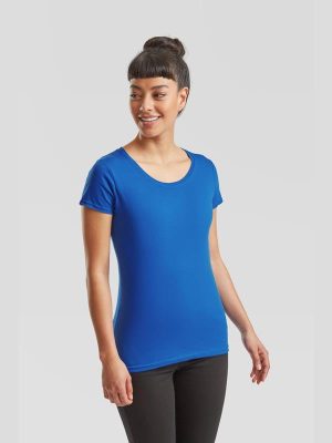 Fruit Of The Loom Iconic Premium Combed 195 Regular Fit Tee Ladies - Image 80