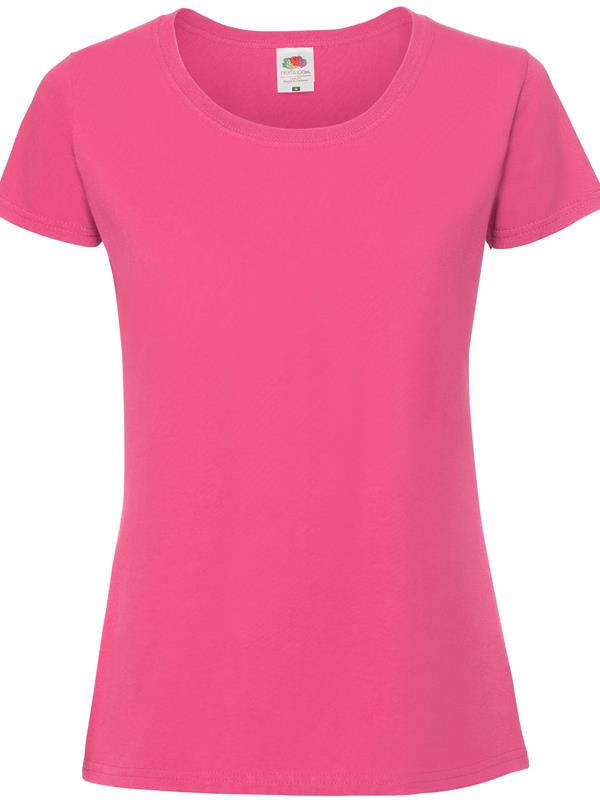 Fruit Of The Loom Iconic Premium Combed 195 Regular Fit Tee Ladies