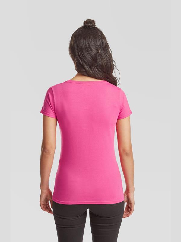 Fruit Of The Loom Iconic Premium Combed 195 Regular Fit Tee Ladies